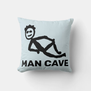MAN CAVE KUSSENS