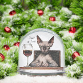 Man Cave Novelty Sneeuwbol (Kerstmis)