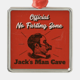 Man Cave Ornament - geen Farting Zone!