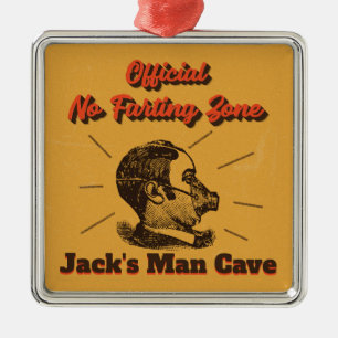 Man Cave Ornament - geen Farting Zone!