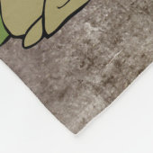 Man Cave Personalized Fleece Deken (Hoek)