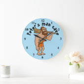 Man Cave Personalized Grote Klok (Huis)