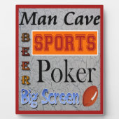 Man Cave Plaque (Devant)