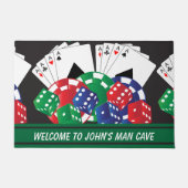Man Cave Poker Night Deurmat (Voorkant)