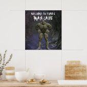 Man Cave Poster (Cuisine)