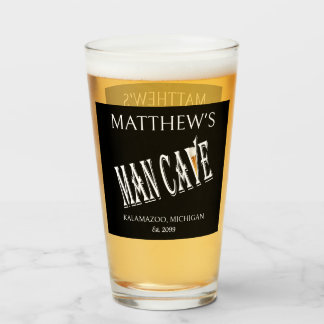 Man Cave Pub Pint Bierfrisdrankglazen Drinkware Glas