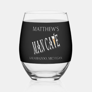Man Cave Pub Vins Stemless Verres Vin Vaisselle