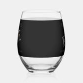 Man Cave Pub Vins Stemless Verres Vin Vaisselle (Gauche)