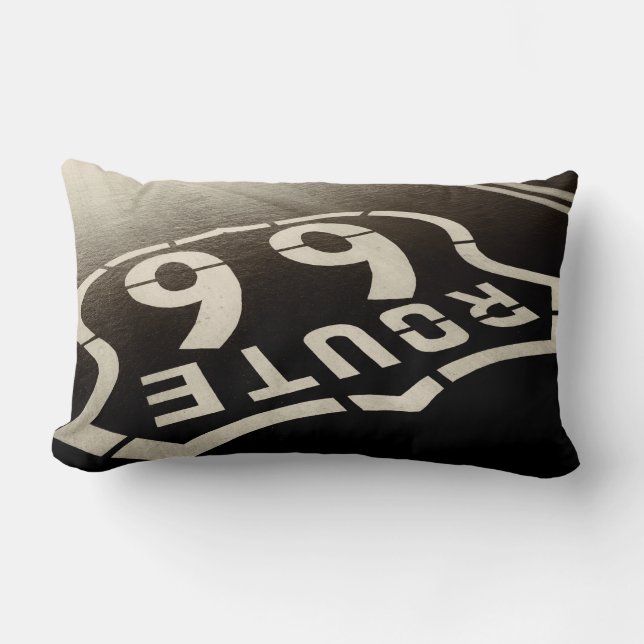 Man Cave Route 66 Kussen (Voorkant)