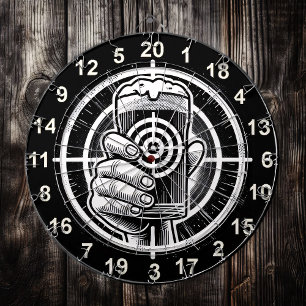 Man Cave Rustic Beer Design Dartbord