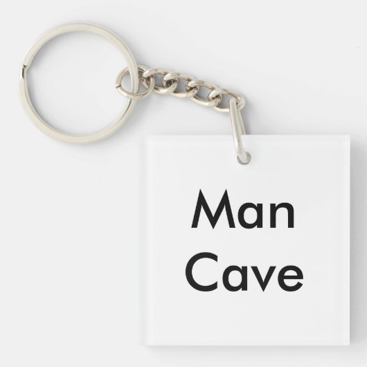 Man Cave Sleutelhanger (voorkant)