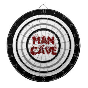 Man Cave White Wood Regulation Dart Board Dartbord