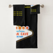 Man Cave Your Garage Fameux Signal Nom Personnalis (En situation)