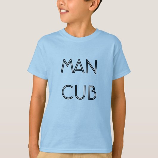 Man Cub Boys t-shirt (Devant)