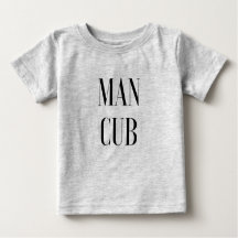 Man Cub Grafisch T-shirt