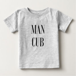 Man Cub Grafisch T-shirt