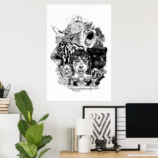 Man Cub Poster (Thuiskantoor)