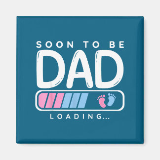 Man cute binnenkort vader wordend grappige nieuwe  magneet