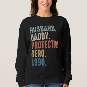 Man Daddy Protector Hero Beste Pap Sinds 1990 Trui