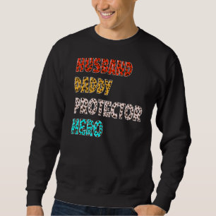 Man Daddy Protector Hero Luipaard Vader Trui