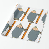Man dat houder is van een adder cadeaupapier (Uitgerold)