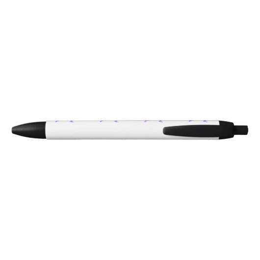 Man dat Lopende Runners Silhouette Verloophartslag Zwarte Inkt Pen (Achterkant)