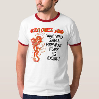 Man dat vuurwerk ruikt t-shirt