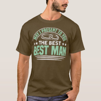 Man De Beste Getuige Bachelorfeest T-shirt