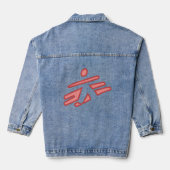 man denim jacket (Achterkant)