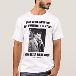 Man die de twintigste eeuw heeft uitgevonden t-shirt
