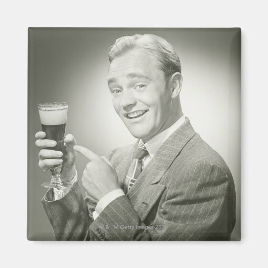 Man Drink Magneet (Voorkant)