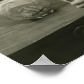 Man Drink water Poster (Hoek)