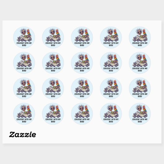 Man Driving Sticker Set (Vel)