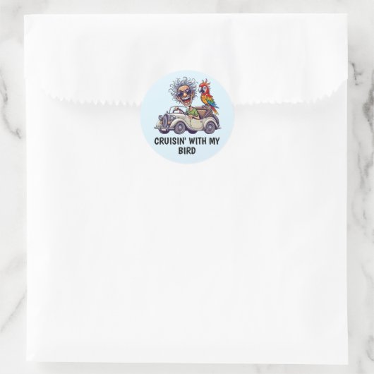 Man Driving Sticker Set (Tas)