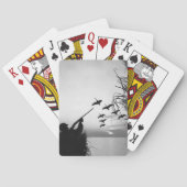 Man Duck Hunting Speelkaarten (Achterkant)