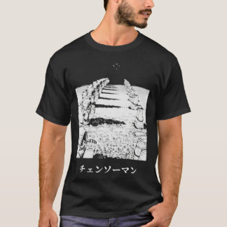Man duisternis duivel astronauten t-shirt