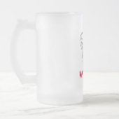 MAN EATER Tall Frosted Mok (Links)