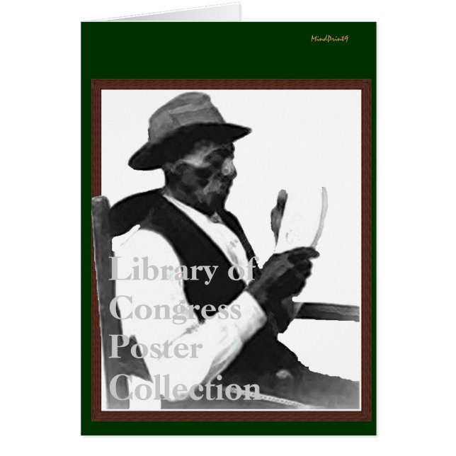 Man Een artikel lezen (Voorkant)