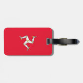 man embleem bagagelabel (Achterkant horizontaal)