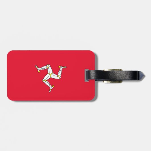 man embleem bagagelabel (Achterkant horizontaal)