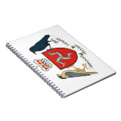 man embleem notitieboek (Rechterzijde)