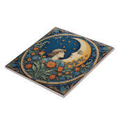 Man en de maan tegeltje (Zijkant)