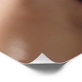 Man en een vrouwenvoet op een wit laken perfect poster (Hoek)