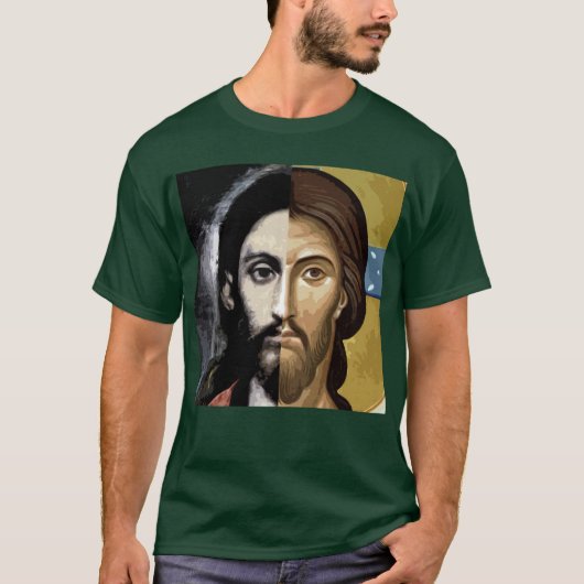 MAN EN GOD T-SHIRT (Voorkant)