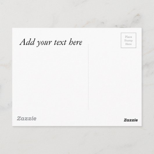 Man en hond Mountain Mist Briefkaart (Achterkant)