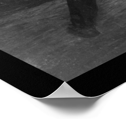 Man en omheining 1908 poster (Hoek)