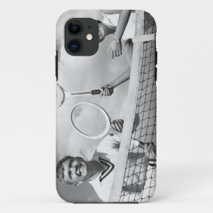 Man- en speeltennis iPhone 11 hoesje