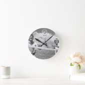 Man- en speeltennis ronde klok (Huis)