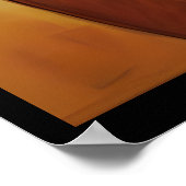 Man en vrouw abstract muurkunst poster (Hoek)