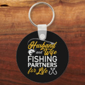 Man en vrouw Visten partner voor het leven Sleutelhanger (Voorkant)